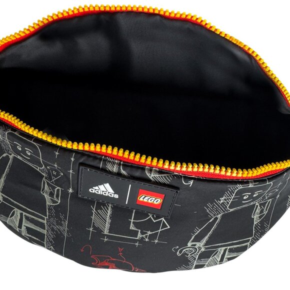 ADIDAS X LEGO TECH MEN’S SPORT HIP PACK CROSSOVER BAG ESSENTIAL STREETWEAR - Picture 6 of 8